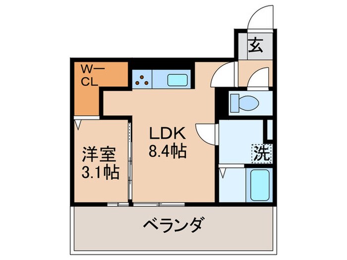 D-room東浜町の物件間取画像