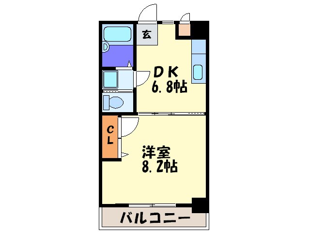 パインクレスト高宮の物件間取画像