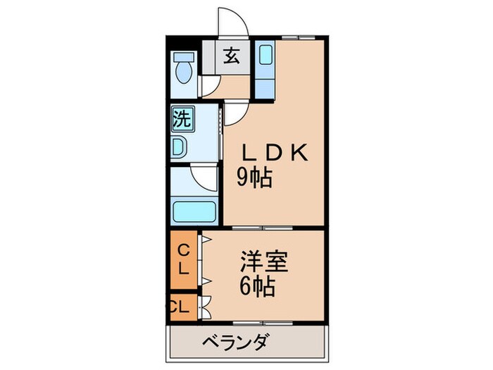 トップハイツドイの物件間取画像