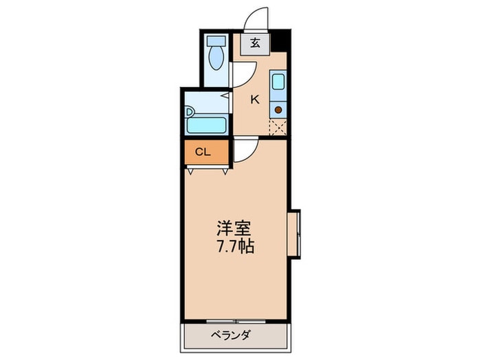 アリビオ百年橋通りの物件間取画像