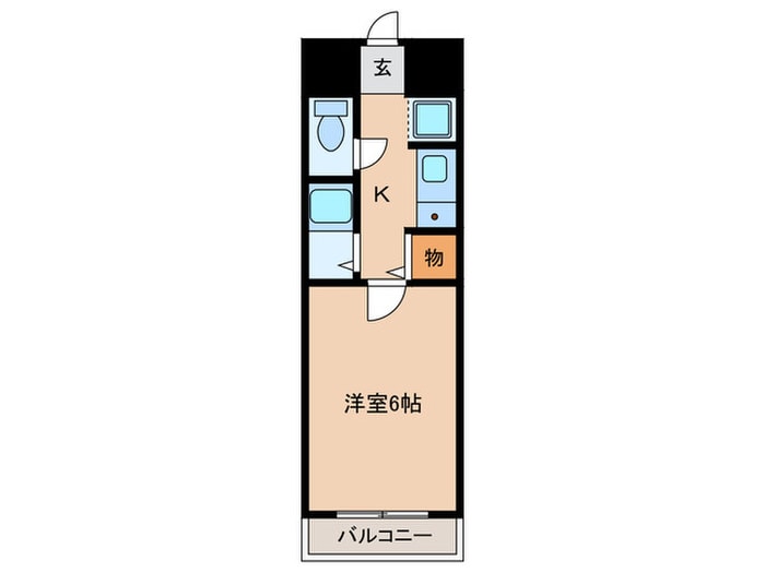 モントーレ城南の物件間取画像