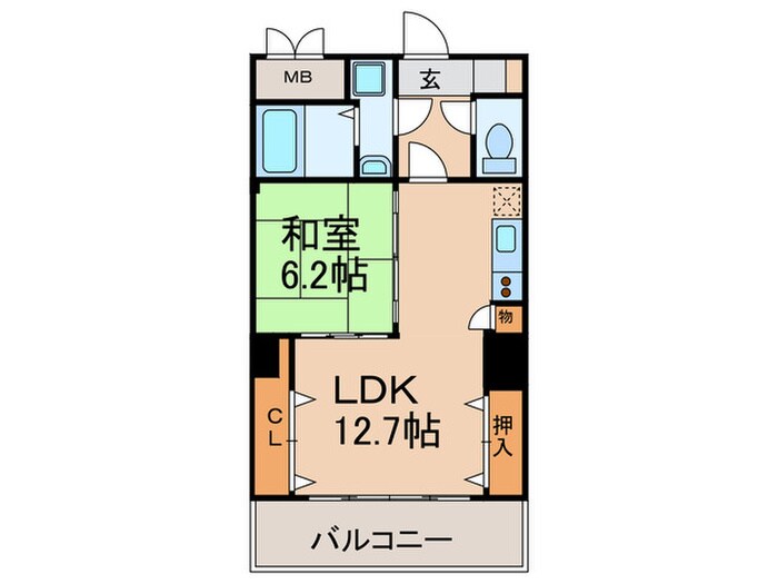 物件間取画像