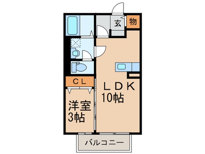ガ－デンヒルズ荒木の物件間取画像