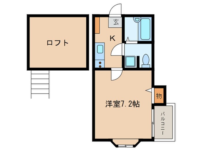 ピュア姪浜拾番館の物件間取画像