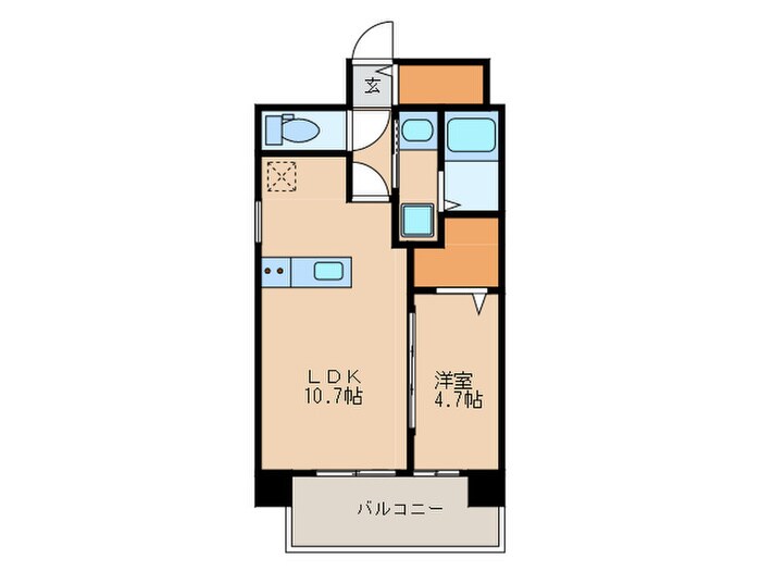 Renoas　HAKATAの物件間取画像