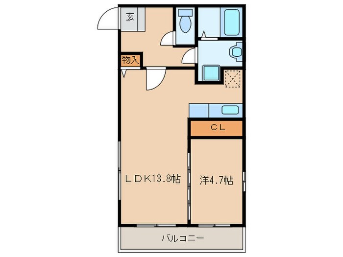 プリモ　ソルジェンテⅡの物件間取画像