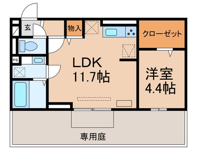 Augustaの物件間取画像