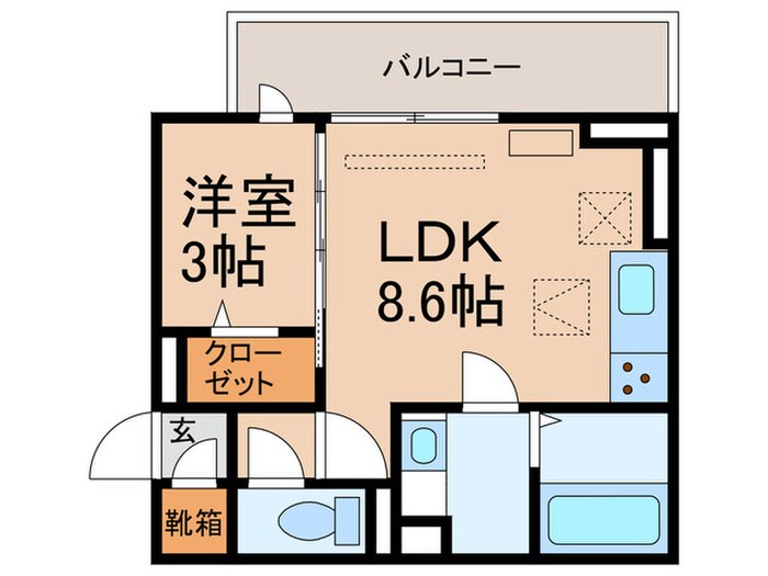 Augustaの物件間取画像