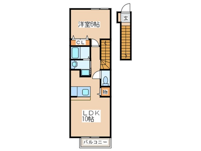 イマ－ジュヴィラ美しが丘の物件間取画像