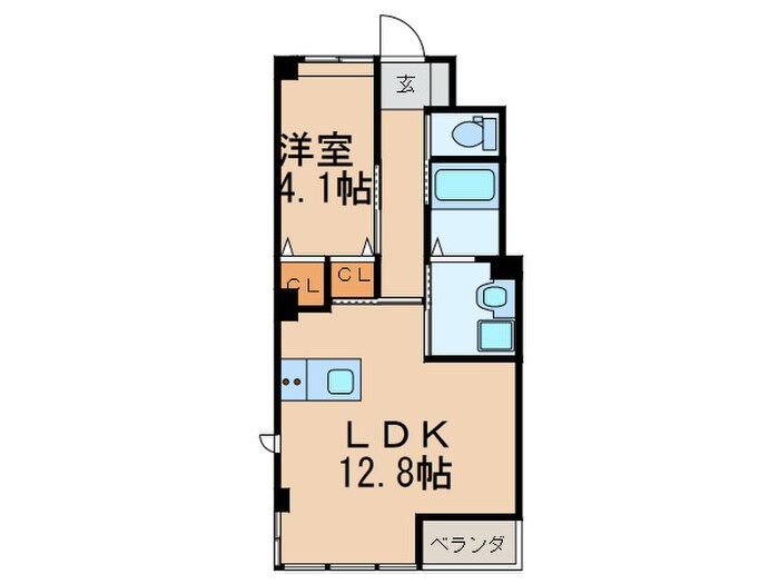 Blue cosmoの物件間取画像