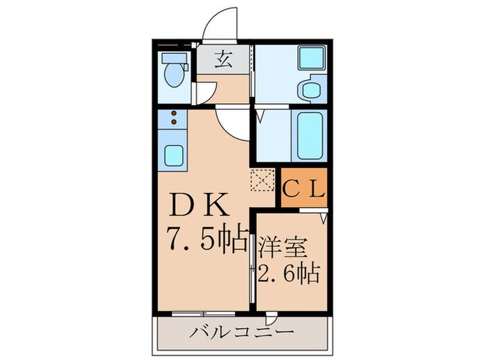 ｎｉｃｏ（ニコ）の物件間取画像