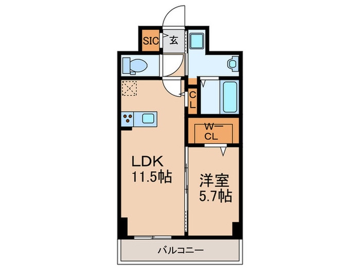 ＦＭＴレジデンス博多の物件間取画像