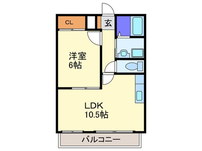 フィルコート多賀の物件間取画像