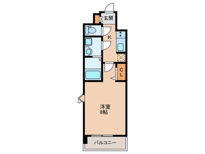 S-RESIDENCE大橋FLUSSの物件間取画像