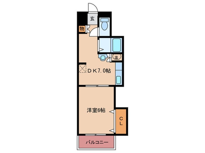 ハイツ新香舎の物件間取画像