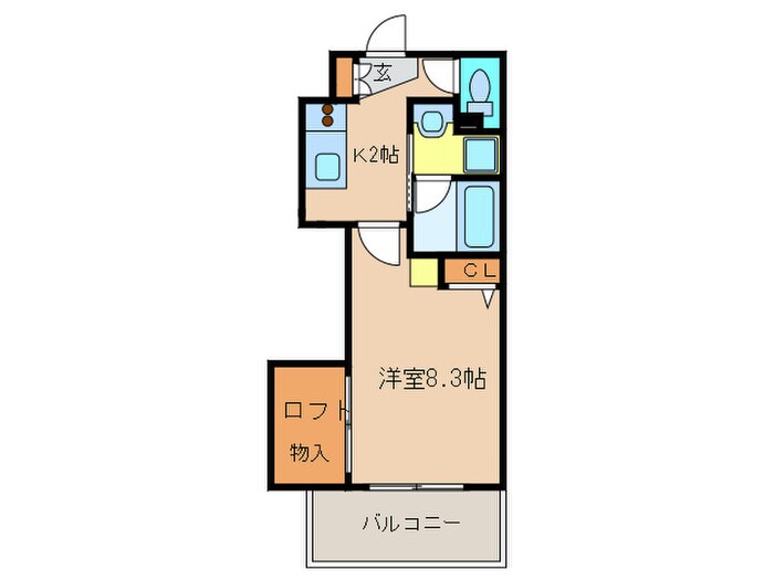 物件間取画像