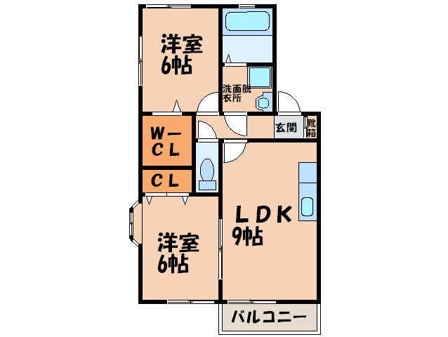 ウイルモア東洋台の物件間取画像