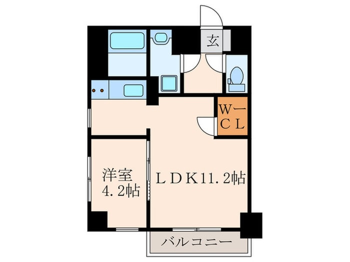 ブルースクエア響Ⅴの物件間取画像