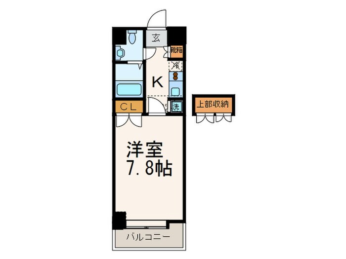 サヴォイステ－ション(513)の物件間取画像