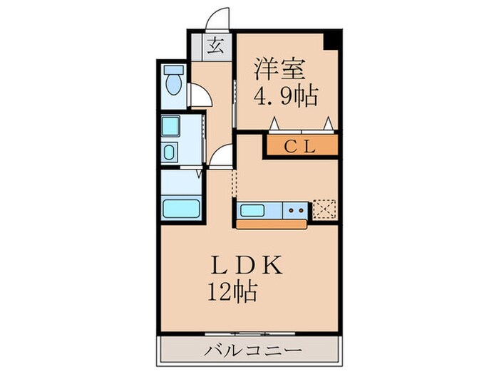 アメニティライフ川島の物件間取画像