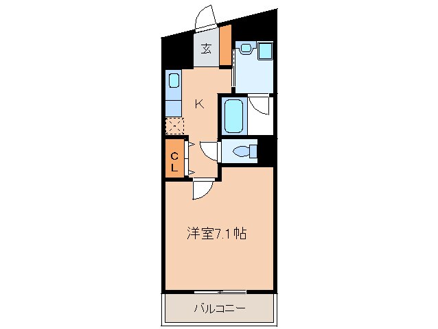 フォルテーネ飯倉の物件間取画像