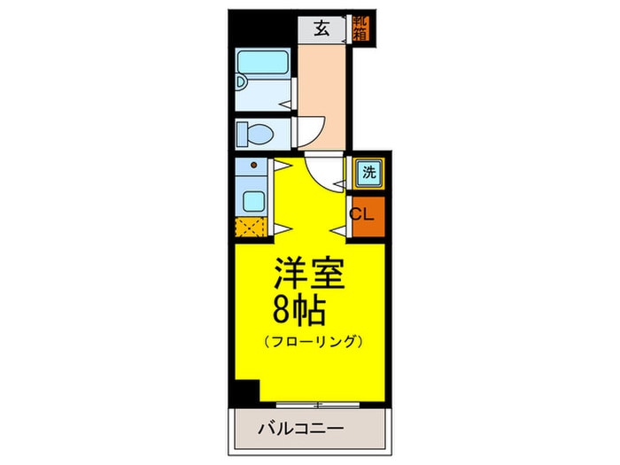 Ｋステ－ション大橋の物件間取画像