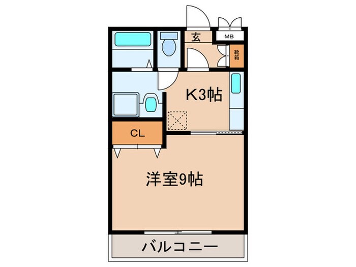 アイビーコート　弐番館の物件間取画像