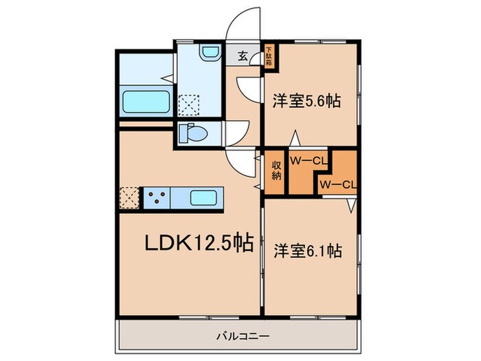 仮）ＹＭ直方市感田の物件間取画像