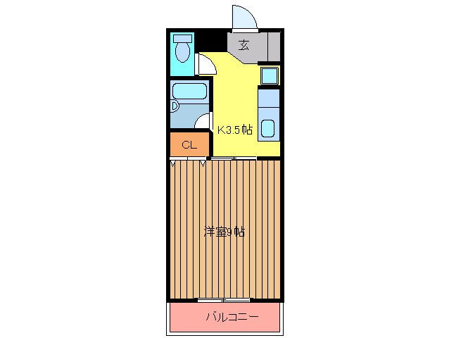 パ－クヴィラの物件間取画像