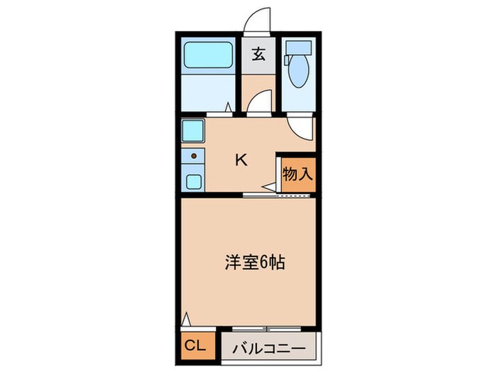 赤坂丸ビルの物件間取画像
