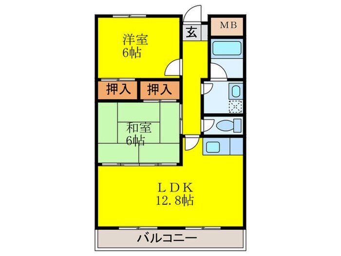 物件間取画像
