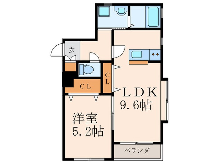 サンシャインの物件間取画像