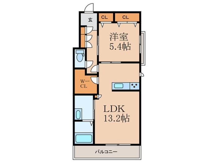 S-room日佐　西館の物件間取画像