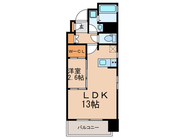 ネストピア博多駅前Ⅲ(603)の物件間取画像