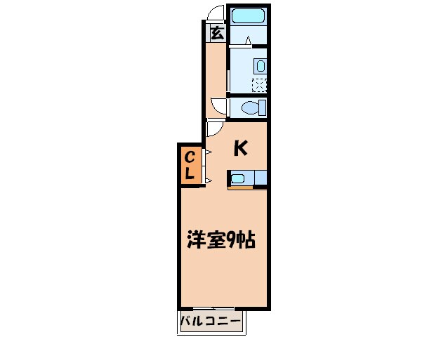 サン・フレイムYABE　B棟の物件間取画像