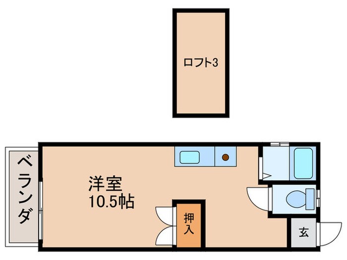 ルミエ－ル井尻の物件間取画像