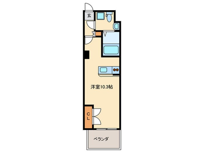 HARBOR EAST TOWER No72の物件間取画像