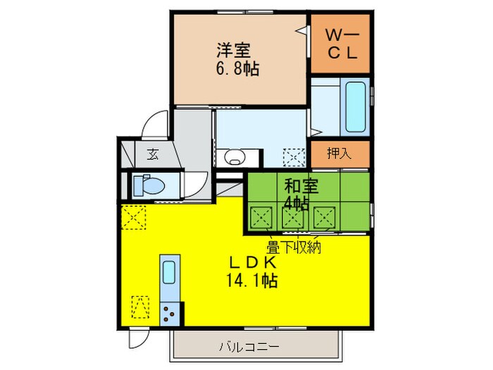 プリマベーラの物件間取画像