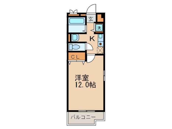 アルス香住ヶ丘の物件間取画像