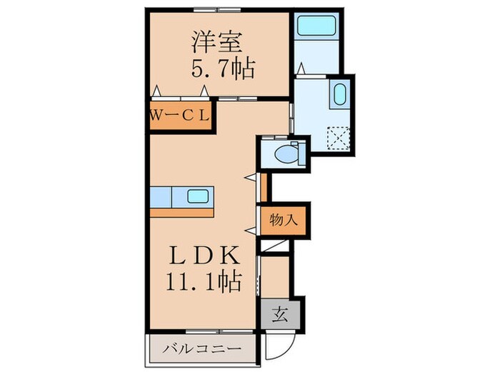 エターナルみやびの物件間取画像