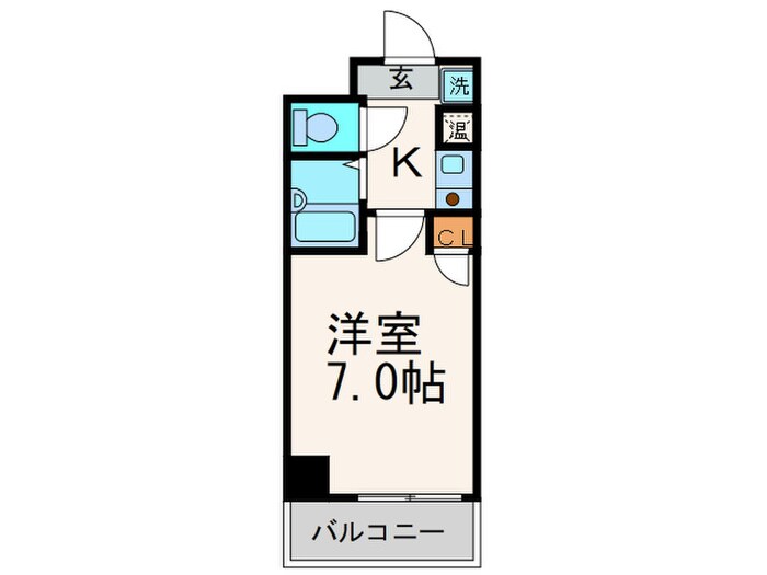 アクタス博多（303）の物件間取画像