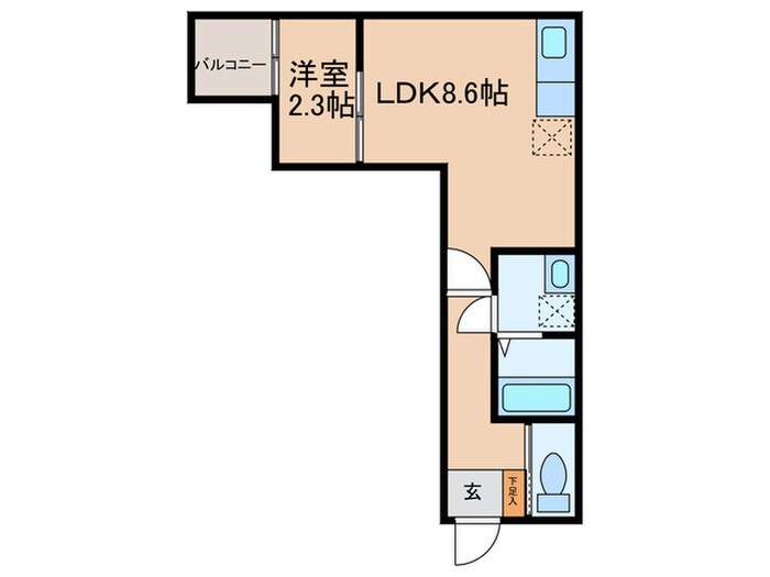 ＡＲＴＥ久留米の物件間取画像