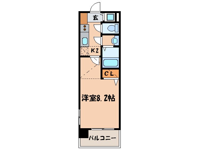 NO.60　V-ＴＯＷＥＲ天神の物件間取画像