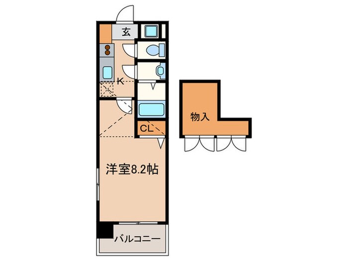 NO.60　V-ＴＯＷＥＲ天神の物件間取画像