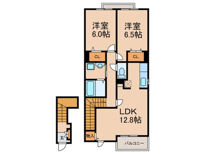 ｅｓｐａｃｉｏⅡの物件間取画像