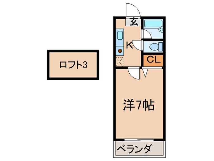 コンドミニアム医生ヶ丘Ⅲの物件間取画像