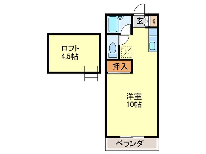 シティベ－ル弐番館の物件間取画像