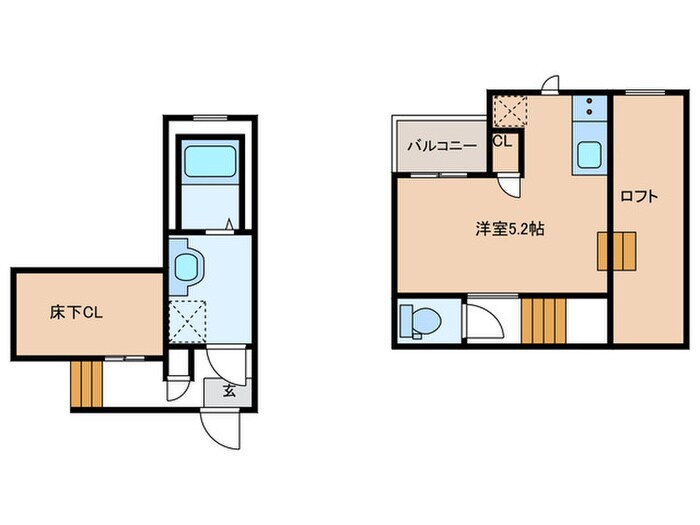 CB古賀アウリィの物件間取画像