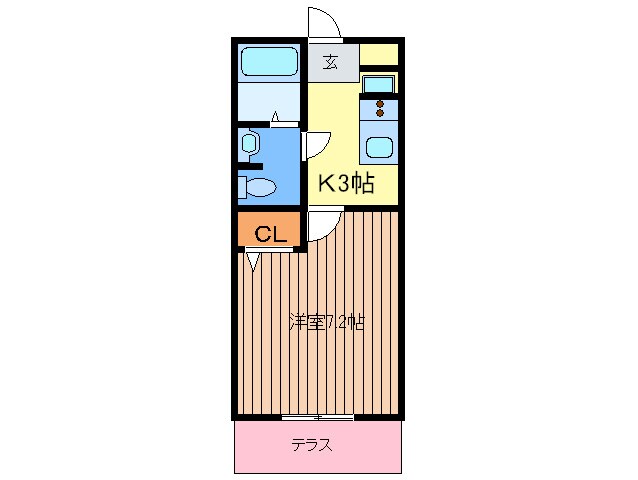 エ・マ－ブルの物件間取画像