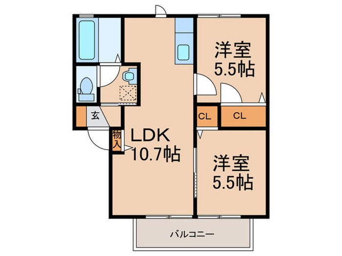 ＬＵＭＩＮＥの物件間取画像